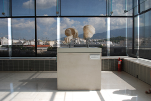 B. TSCHUMI ATHENS: FROM THE WEST PEDIMENT OF THE PARTHENON