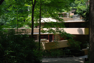 F. L. WRIGHT, BEAR RUN: GROWING EASILY FROM ITS SITE
