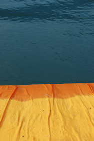 CHRISTO (AND JANNE-CLAUDE), LAGO D'ISEO: THRESHOLD