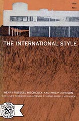 AAVV, INTERNATIONAL STYLE, MOMA NEW YORK 1932 (COVER)