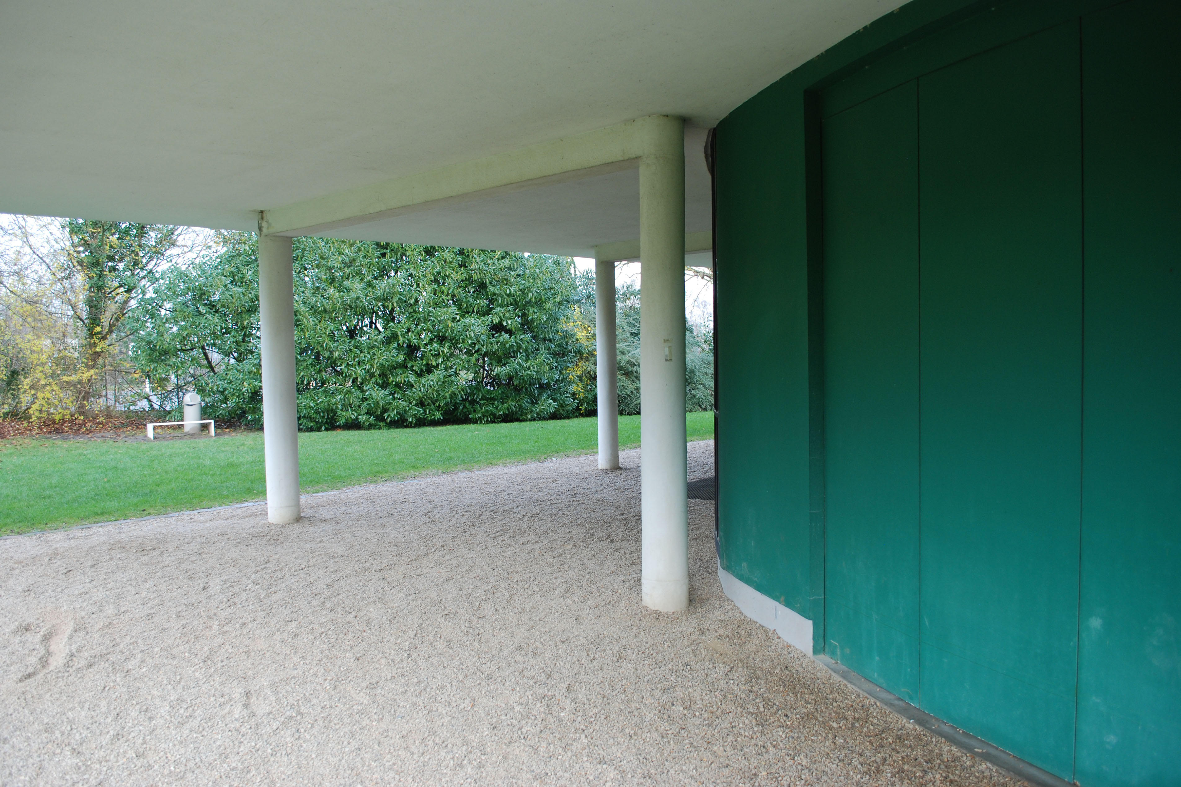 LE CORBUSIER, POISSY: CHEMIN DE VOITURES RETOUR