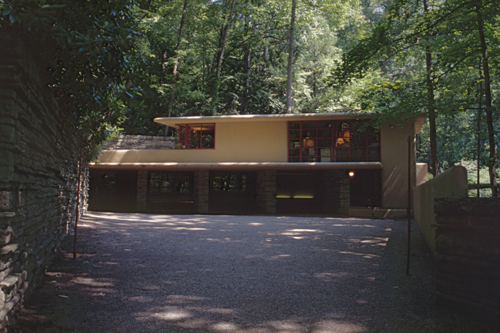 F. L. WRIGHT, BEAR RUN: GUEST HOUSE