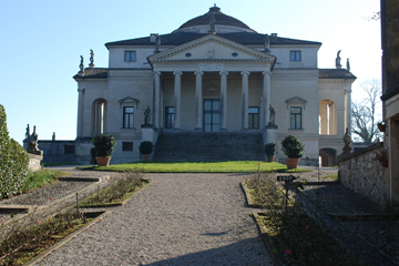 A. PALLADIO, VICENZA:  MAIN ENTRANCE FACADE