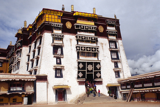 white palace view from deyang shar