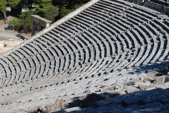 POLYKLEITOS, EPIDAURUS: CAVEA