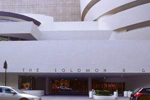 F.L.WRIGHT, NEW YORK: MAIN ENTRANCE