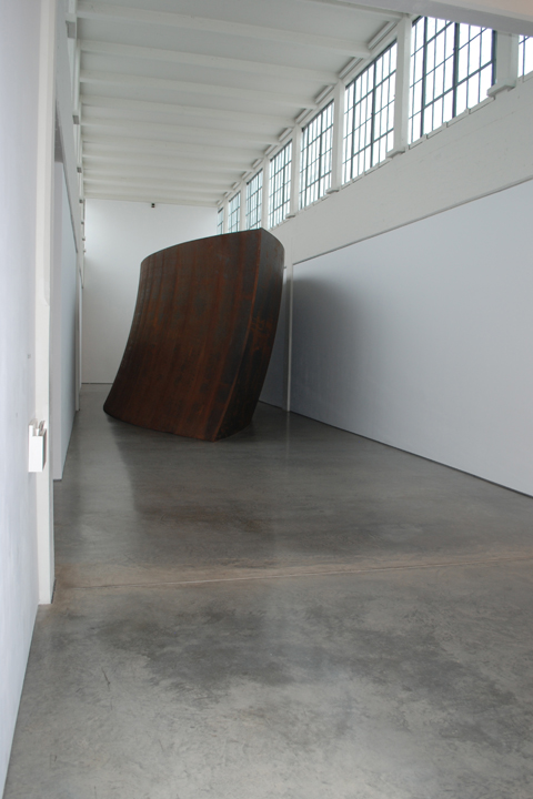 R. IRWING, BACON NY: RICHARD SERRA CORRIDOR (Elevational Wedge, 2001)