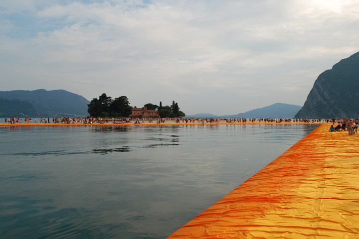 CHRISTO (AND JANNE-CLAUDE), LAGO D'ISEO: PILGRIM PROGRESS