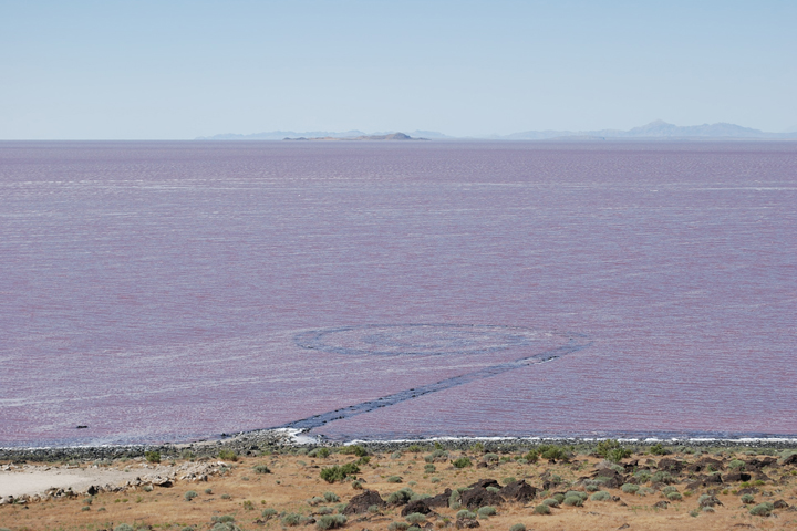 R. SMITHSON, SALT LAKE:VANISHING TRAIL