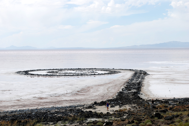 R. SMITHSON, SALT LAKE: SURFACING FROM LOW TIDE 