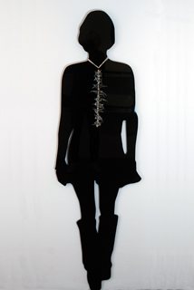 MANNEQUIN (2008) pmma, 180x50x1