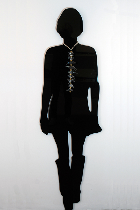 MANNEQUIN (2008) pmma, 180x50x1