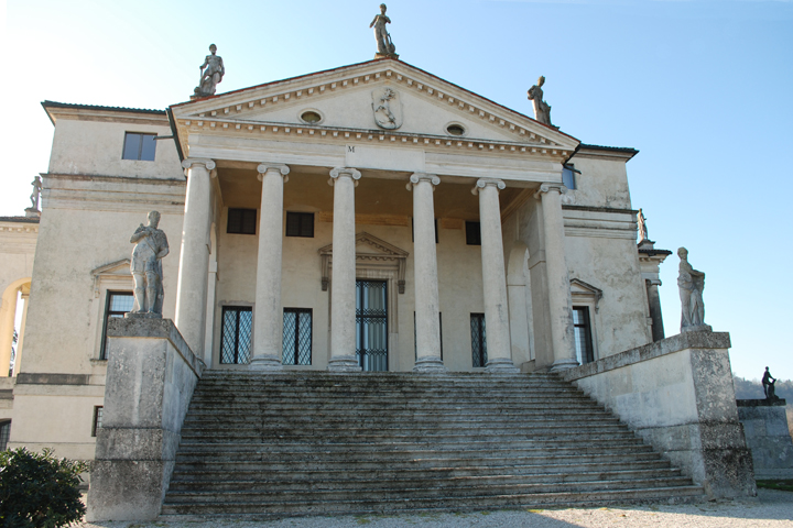 A. PALLADIO, VICENZA: FRONT FACADE