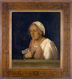 GIORGIO O ZORZI DA CASTELFRANCO DETTO GIORGIONE, LA VECCHIA, 1510 (68x59)