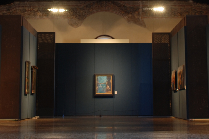 C. SCARPA, VENEZIA: �EX CHIESA DI SANTA MARIA DELLA CARIT� (Sala 23), NAVATA CENTRALE�