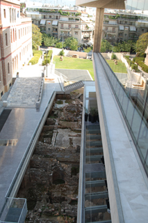 B. TSCHUMI ATHENS: ARCHAEOLOGICAL SITE OF COSTRUCTION