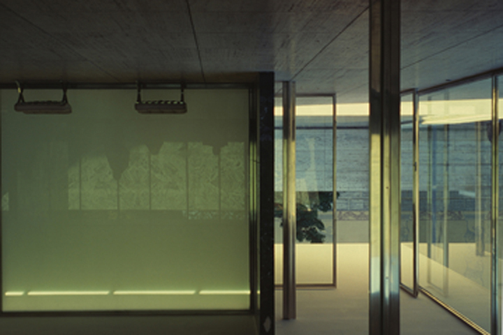 L. MIES VAN DER ROHE, BARCELONA: HORIZONTAL SYMMETRY: ABOVE-BELOW 2