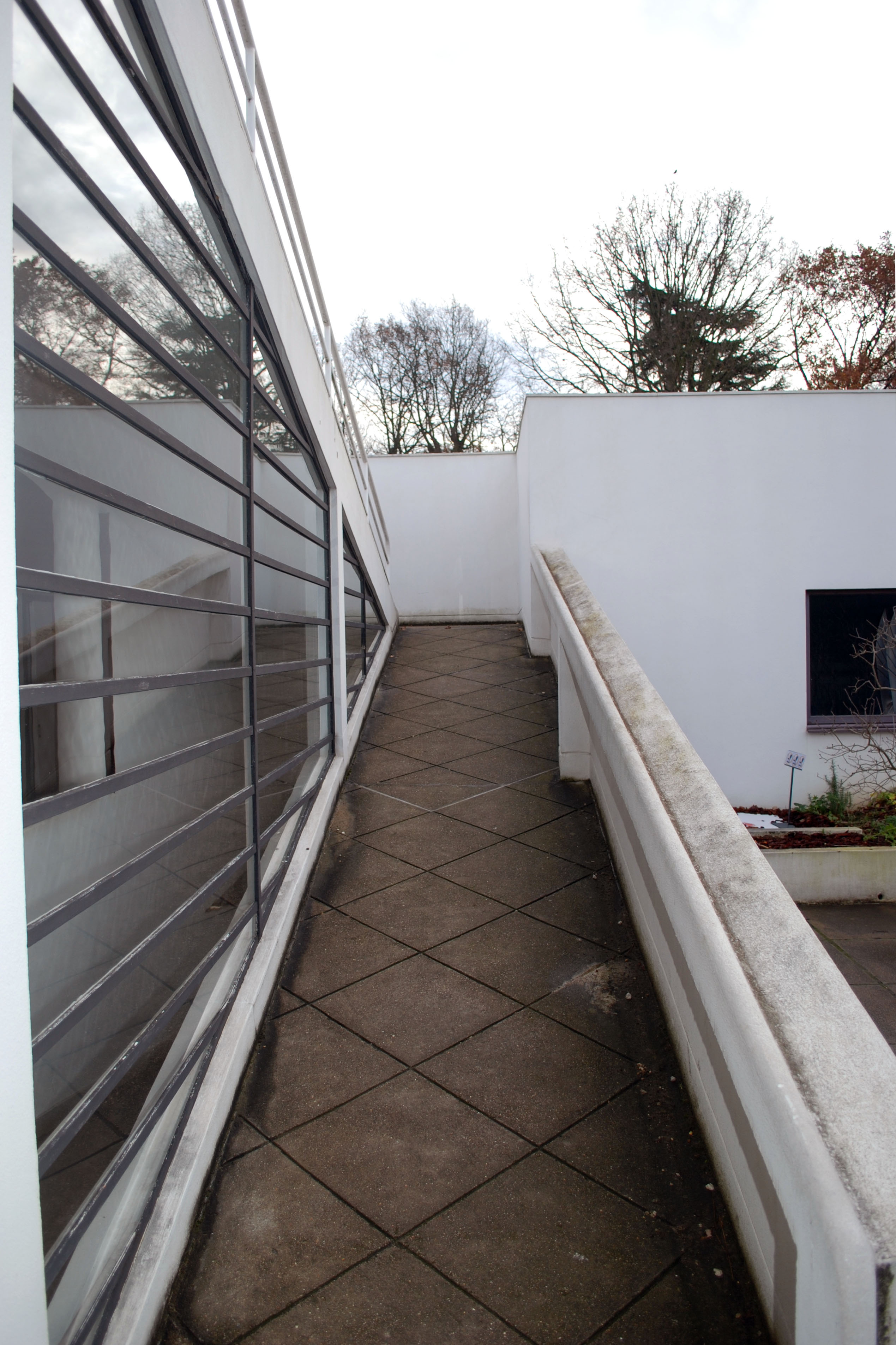 LE CORBUSIER, POISSY: TROSIME RAMPE