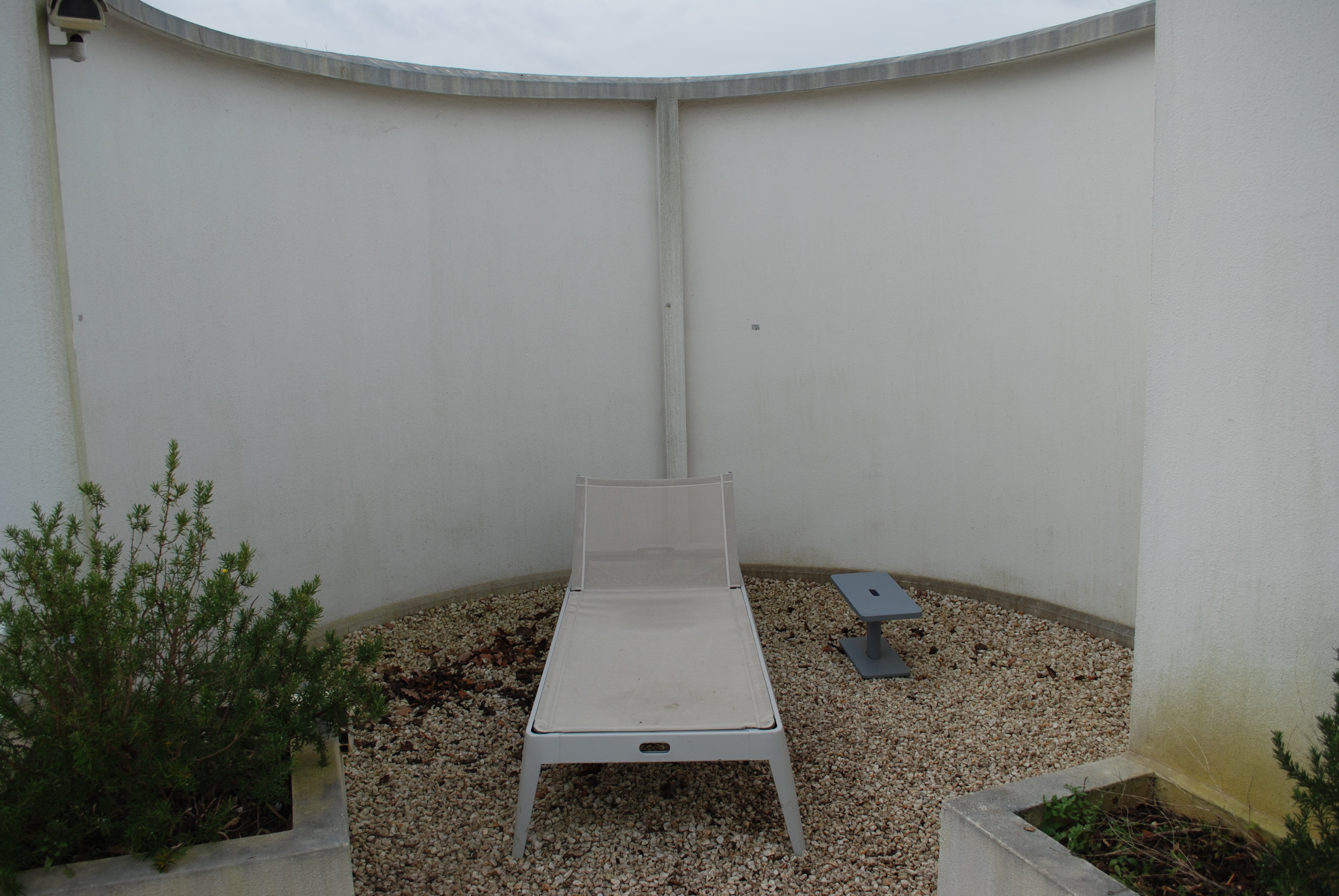 LE CORBUSIER, POISSY: SOLARIUM