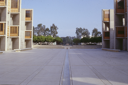 L. I. KAHN, LA JOLLA: SPRING FROM HILLS