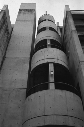 T. ANDO, ROKKO I: LIFT AND SPIRAL STAIRCASE SHAPES