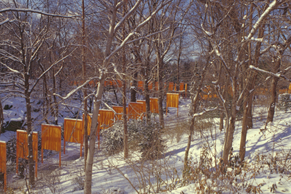CHRISTO AND JANNE-CLAUDE, NEW YORK: “UNDER THE TREES”