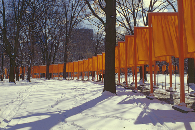 CHRISTO AND JANNE-CLAUDE, NEW YORK: GEOMETRY FOLLOWS TREES