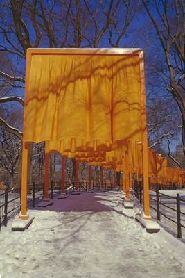 CHRISTO AND JANNE-CLAUDE, NEW YORK: “SAIL TUNNEL”