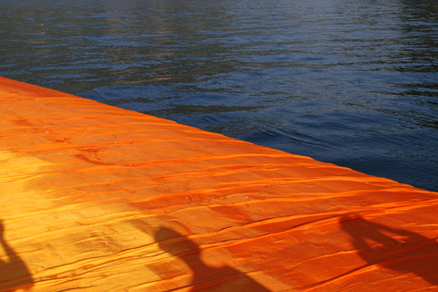 CHRISTO (AND JANNE-CLAUDE), LAGO D'ISEO: SHADOWS