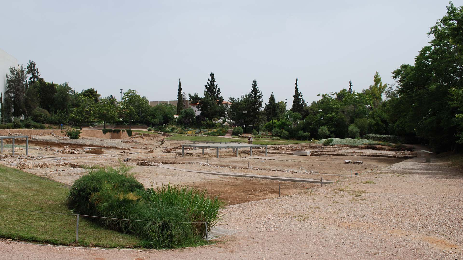 ARISTOTLE'S LYCEUM, 4TH CENT. BC (archaeologist E. Lygouri  1996, architect N. Sakka  2014)