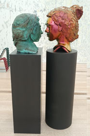 T. HUTTE, WALSER'WIFE 2011, FEMALE HEAD, 2006