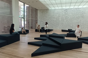P. PARRENO, BLEACHERS 2015, T. SEGHAL, THIS IS JOY, 2024