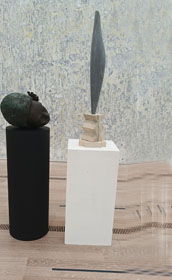 ,BRANCUSI OISEAU 1947, T. SCUTTE FEMALE HEAD 2006